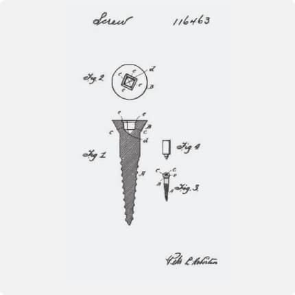 1909 first patent