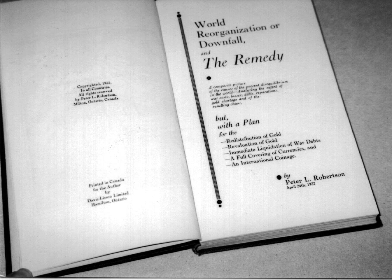 1932 Remedy page