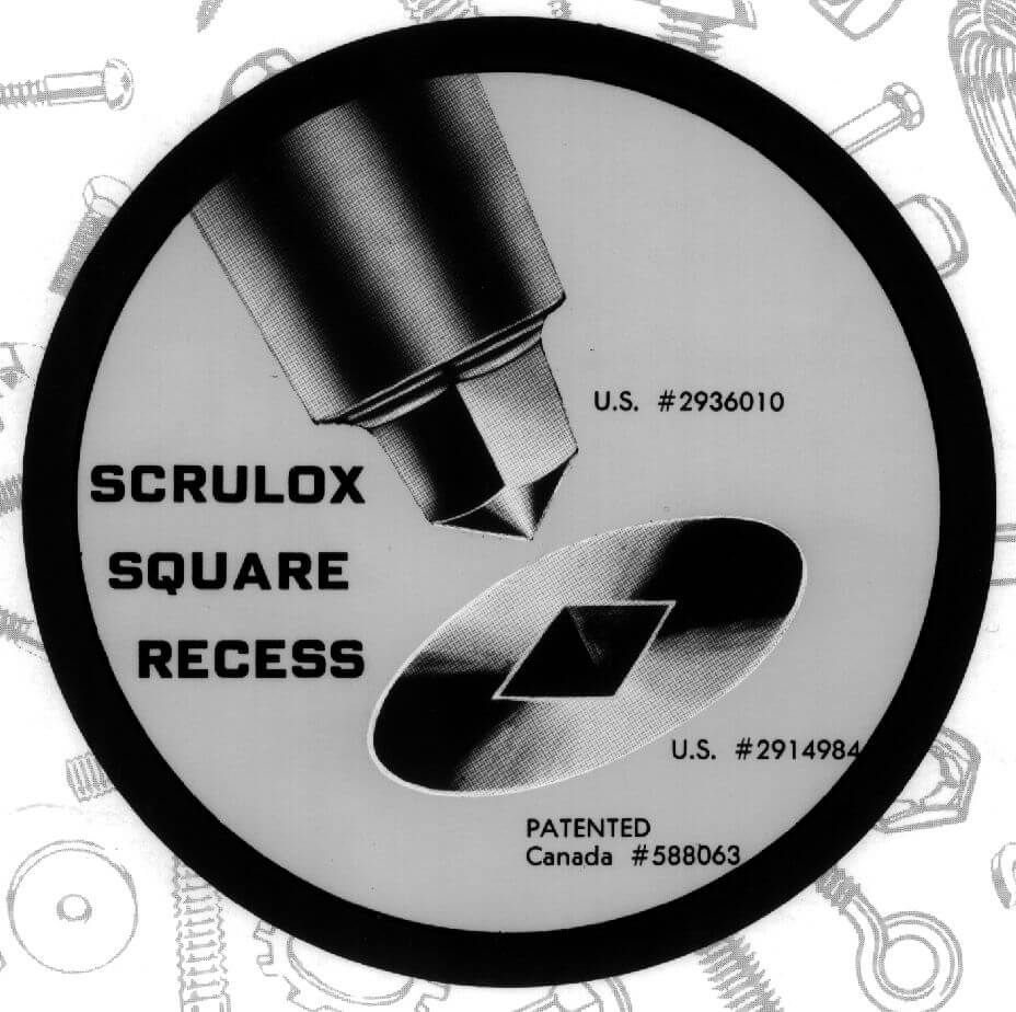 1974 Scrulox Square Recess